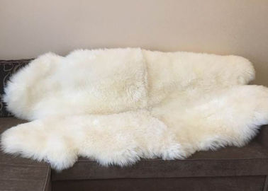Chine Glissement de couverture à la maison naturelle de peau de mouton du Nouvelle-Zélande Quarto anti pour des couvertures de sofa fournisseur