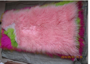 Chine Couverture lavable de plancher de peau de mouton d'anti ride, couverture brouillée bleue de jet de Teal  fournisseur