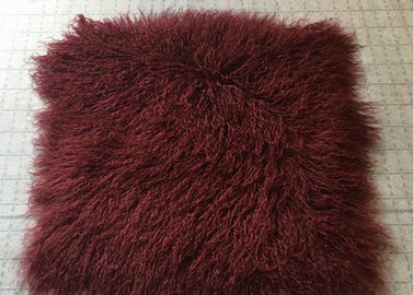 Chine Enfoncez le doux chaud de couverture mongole couvrante de peau de mouton de jet avec couleur crue/teinte fournisseur