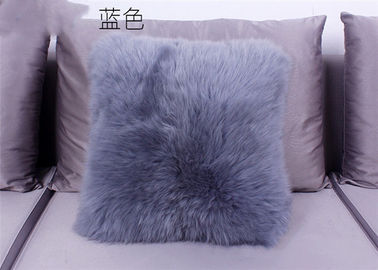 Chine Coussin décoratif de laine d'agneau de sofa de chaise mou avec la peau de mouton véritable fournisseur