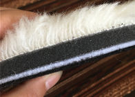 Lavable durable à simple face pur de protection de polonais de laine de 100% avec la forme adaptée aux besoins du client