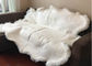 La longue peau de moutons de peaux de double de laine d'agneau de vraie couverture de peau de mouton se cache pour le lobby d'hôtel fournisseur