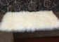 Longue fourrure bouclée de peau de mouton de peau de mouton de couverture de maison de jet décoratif mongol de mode fournisseur