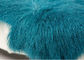 Couverture lavable de plancher de peau de mouton d'anti ride, couverture brouillée bleue de jet de Teal  fournisseur
