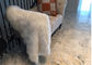Couvertures et tapis décoratifs de plancher de couvertures de vraie d'agneau de couverture de lit couverture mongole rose naturelle de fourrure pour le salon fournisseur