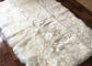 Couverture lavable faite main de peau de mouton, couverture formée naturelle de jet de moutons pour le jeu de bébé fournisseur