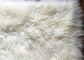 Nouvelle laine rose véritable de vrai de mongolian du Thibet d'agneau de fourrure de rose en pastel de couverture jet de plat fournisseur