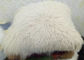 On a dégrossi oreiller lombaire d'agneau mongol, carreaux mongols de la peau de mouton 16*16  fournisseur
