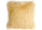 Salon cheveux bouclés d'oreiller mongol de fourrure de 16 pouces longs avec la doublure micro de suède fournisseur