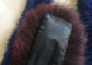 Écharpe de collier de cou de fourrure de raton laveur pour le capot de manteau, peau protégeant du vent de fourrure de raton laveur  fournisseur