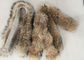Capot naturel détachable de collier de fourrure de raton laveur longtemps pour le manteau 80cm de veste des hommes fournisseur
