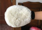 Gant de nettoyage de laine d'agneau pour le lavage de voiture, gant de lavage de peau de mouton de cheveux courts  fournisseur