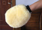 Couleur beige de Merino de laine de gant mou court véritable de lavage pour réduire des éraflures fournisseur