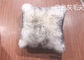 Les longs cheveux agnellent la remplissage de laine pour la chaise, le coussin mou 45 x 45 cm de plancher de peau de mouton fournisseur