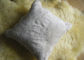 Le double de coussin de laine d'agneau de peau de mouton de Shearling a dégrossi pour le lit/sofa décoratifs fournisseur