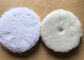 Côté durable naturel de protection de polonais de laine de 5 pouces double/côté simple pour le polissage de marbre fournisseur