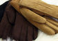 Gants cousus main de peau de mouton les plus chauds, gants sueded véritables de Shearling d'agneau de dames fournisseur