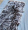 La fourrure mongole de longue laine d'agneau tibétaine blanche naturelle matérielle bouclée de peau de mouton se cache fournisseur