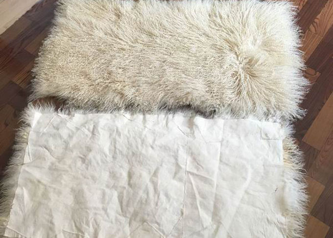 plat de couverture d'accent de peau de mouton de 110cm * de 55cm pour le vêtement à la maison de jet/de fabrication