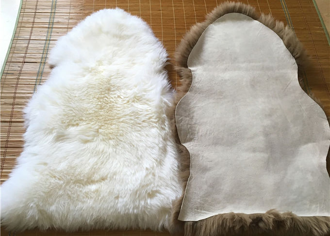 Coureurs naturels de laine de vraie de peau de mouton de couverture grande peau de mouton de Merino longs pour la maison