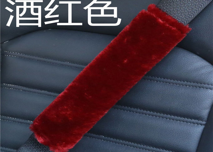 Anti couverture faite main de ceinture de sécurité de Shearling de glissement pour des enfants en bas âge confortables