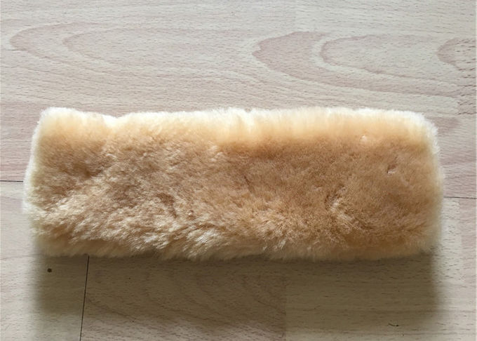 Type universel de peau de mouton de laine de l'Australie de couverture de luxe de ceinture de sécurité pour les épaules protectrices