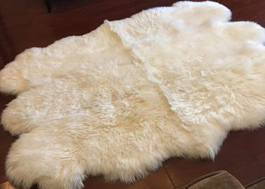 Chine Petite peau de mouton de longs cheveux pour la chaise, petits tapis soyeux de luxe de tapis à longs poils de maison d'ouatine fournisseur