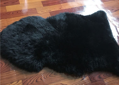 Chine L'ouatine noire teinte de peau de mouton couvre doucement chaud pour la décoration de lit de pièce d'enfants  fournisseur
