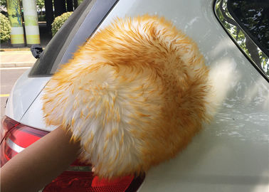 Chine Gant véritable de nettoyage de voiture de peau de mouton de longue laine de Merino de gant de station de lavage de peau de mouton fournisseur
