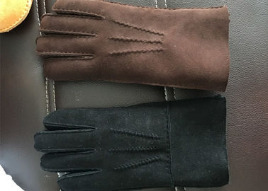 Chine Cachemire rayant les gants de gants de peau de mouton les plus chauds avec des bouts du doigt d'écran tactile fournisseur