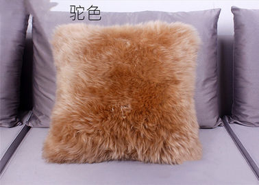 Chine Forme décorative de place de coussin de laine d'agneau de sofa à la maison avec la longue laine lisse fournisseur
