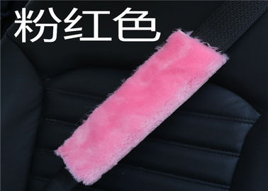 Chine Tailles de Customzied de couverture de ceinture de sécurité de peau de mouton de sécurité de voiture avec sentiment doux fournisseur