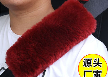 Chine Couvertures lavables molles chaudes de courroie de ceinture de sécurité de peau de mouton pour la voiture/camion/automobile fournisseur