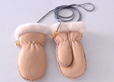 Chine 3 - 8 ans les gants de la peau de mouton les plus chauds d'enfants avec le logo adapté aux besoins du client fournisseur
