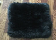 Chine Les longs cheveux agnellent la remplissage de laine pour la chaise, le coussin mou 45 x 45 cm de plancher de peau de mouton société