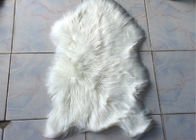 Chine Couverture blanche décorative de fourrure de Faux de pièce grande 2 * 3 pi, couverture simple de plancher de fourrure de Faux de peau société