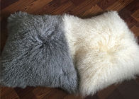 Chine oreiller mongol d&#039;agneau de couverture d&#039;oreiller de laine de laine de peau de mouton de caisse bouclée d&#039;oreiller société