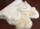 Quatre couvertures véritables de peau de mouton de peau, couverture à la maison naturelle crème blanche de peau de mouton  fournisseur