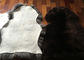 Le noir naturel de couverture de peau de mouton de l'Australie a teint le jet simple de peau de longue peau de mouton de laine fournisseur