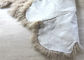 2 * 4 pieds autoguident la couverture mongole de jet d'agneau de tapisserie d'ameublement avec la peau de peau fournisseur