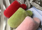 Absorption unique douce d'humidité des pantoufles rayée par fourrure des femmes d'intérieur teintes de couleurs fournisseur