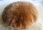 Coussin simple crème de laine d'agneau rond avec la fourrure de moutons de Merino d'Australien fournisseur