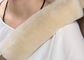 Protections de ceinture de sécurité d'ouatine pour des enfants en bas âge, couvertures confortables de bandoulière de peau de mouton  fournisseur