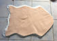 Couverture pelucheuse de fourrure de Faux de salon à la maison, petit tapis blanc de fourrure de Faux d'anti glissement  fournisseur