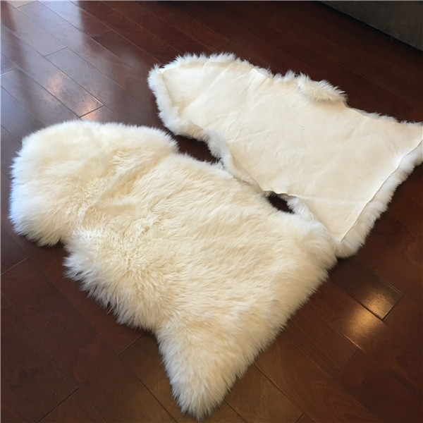 Le vrai long lit de fourrure de laine de Merino jette des couvertures avec la couleur/taille faites sur commande