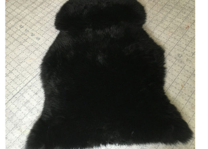 Vraie laine de la taille adaptée aux besoins du client 110 x180cm Australie de peau de mouton par couverture la longue cache la couverture