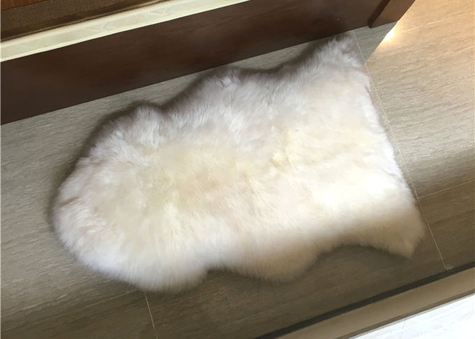 Doux épais confortable de couverture australienne décorative de peau de mouton de salon pour le bébé
