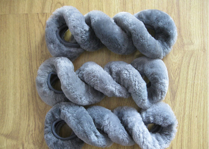 Enjoliveur beige de direction de peau de mouton d'automne/hiver avec la laine de l'Australie