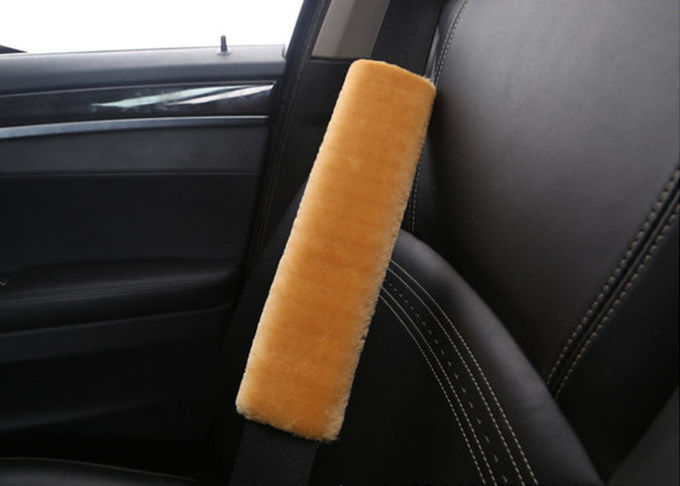 Tailles de Customzied de couverture de ceinture de sécurité de peau de mouton de sécurité de voiture avec sentiment doux