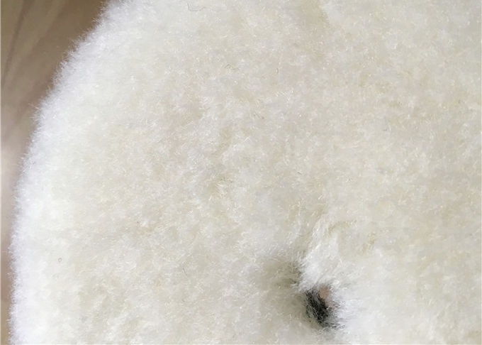 Protections de polissage de laine de mousse latérale simple de nettoyage résistantes à l'usure pour la voiture et le verre